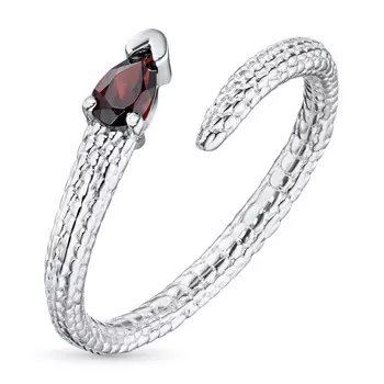 Кольцо из серебра с гранатом э0606кц10200375