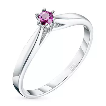 Кольцо из серебра с гранатом э0606кц12154300