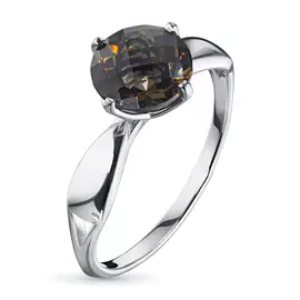 Кольцо из серебра с раухтопазом 104023-010-0019
