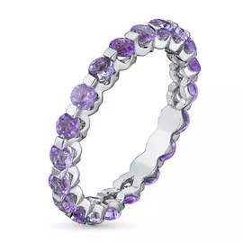 Кольцо из серебра с танзанитом э0608кц06151600