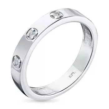 Кольцо из серебра с топазами э0609кц04220476