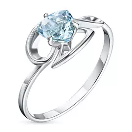 Кольцо из серебра с топазом э0609кц04200022