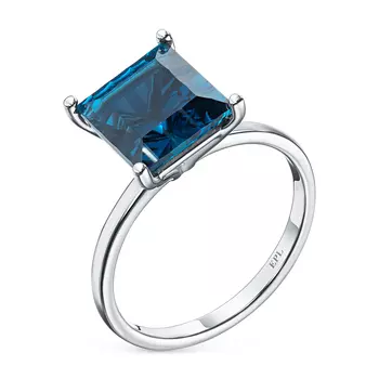 Кольцо из серебра с топазом э0609кц04220422