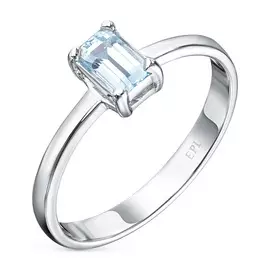 Кольцо из серебра с топазом э0609кц10200466