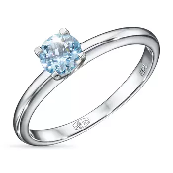 Кольцо из серебра с топазом э0609кц11102400