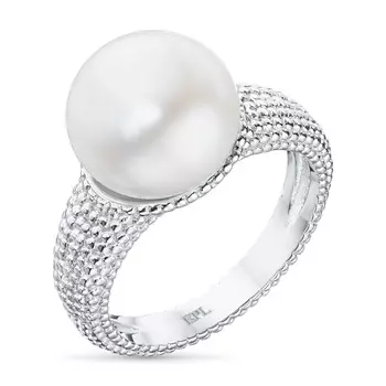 Кольцо из серебра с жемчугом э0610кц07210362