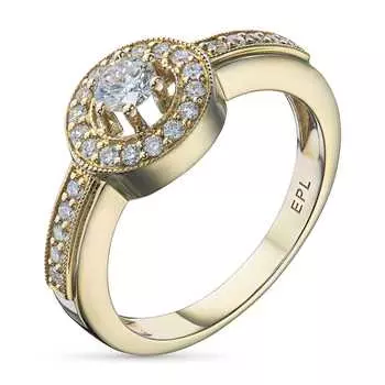 Кольцо из желтого золота э0312кц02186800_white