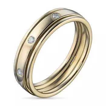 Кольцо из желтого золота э0312кц04160100_white