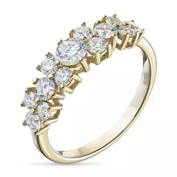 Классическое кольцо из желтого золота э0312кц04180600_white