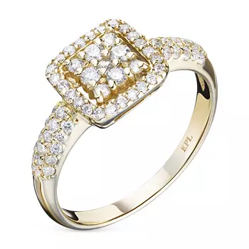Классическое кольцо из желтого золота э0312кц04210657_white