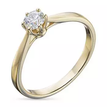 Кольцо из желтого золота э0312кц05220202