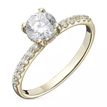 Кольцо из желтого золота э0312кц06165100_white