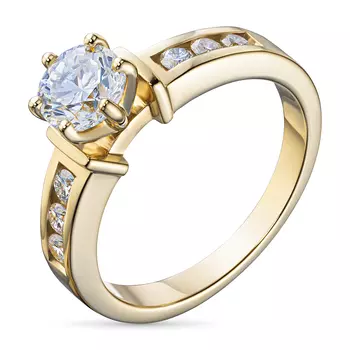 Кольцо из желтого золота э0312кц08151700