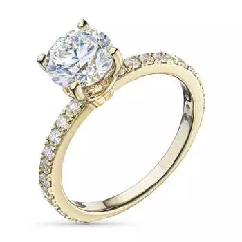 Кольцо из желтого золота э0312кц08231303_white