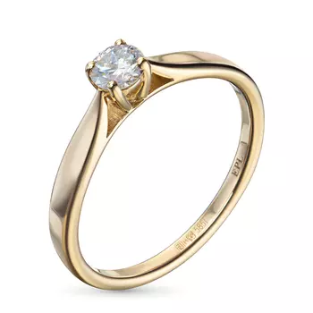 Кольцо из желтого золота э0312кц09150800_white