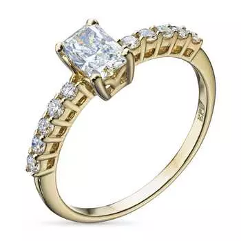 Кольцо из желтого золота э0312кц10220010_white