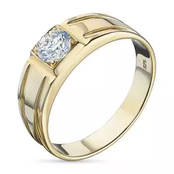 Кольцо из желтого золота э0312кц11100100_white