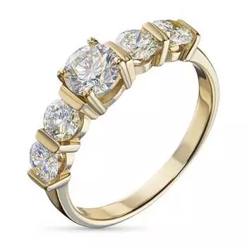 Кольцо из желтого золота э0312кц12140600_white