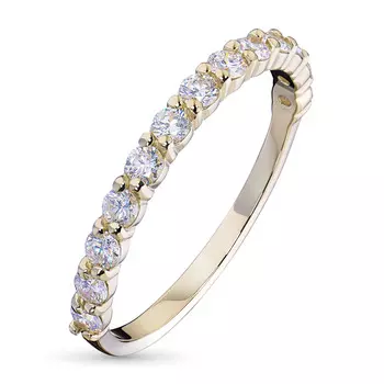 Кольцо из желтого золота с бриллиантами э0301кц03141800