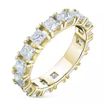 Кольцо из желтого золота с бриллиантами э0301кц06220611