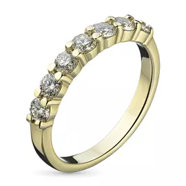 Кольцо из желтого золота с бриллиантами э0301кц03142100