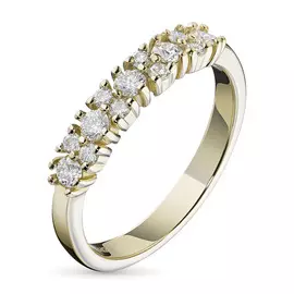 Кольцо из желтого золота с бриллиантами э0301кц08175000