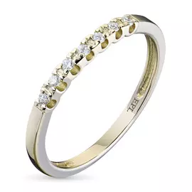 Кольцо из желтого золота с бриллиантом э0301кц02183000