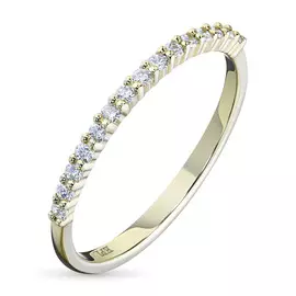 Кольцо из желтого золота с бриллиантом э0301кц12153500