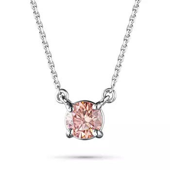 Колье из белого золота э4012кл08210860_pink