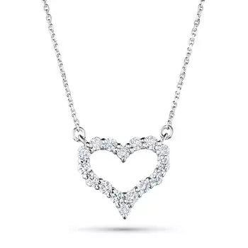 Колье из белого золота э4712кл01210010