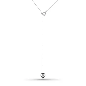 Колье из белого золота с бриллиантами э0901кл07211052