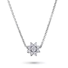 Колье из белого золота с бриллиантами э0901кл09190070