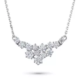 Колье из белого золота с бриллиантами э0901кл11183500