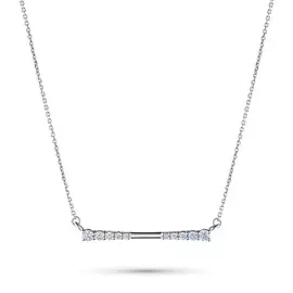 Колье из белого золота с бриллиантами э0901кл12200018