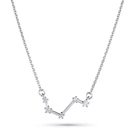 Колье из белого золота с бриллиантами, созвездие Овен э0901кл04210503