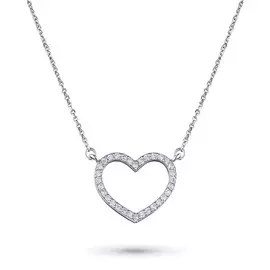 Колье из белого золота с бриллиантами э0901кл01182200