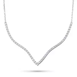 Колье из белого золота с бриллиантами э0901кл04201392