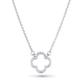 Колье из белого золота с бриллиантом э0901кл07211023