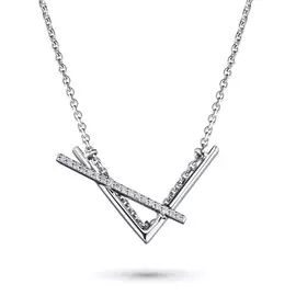 Колье из белого золота с бриллиантами э0901кл07211024