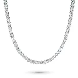 Колье из белого золота с бриллиантом э0901кл12200909