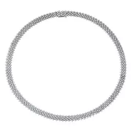 Колье из белого золота с бриллиантом э0901кл12200910