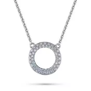 Колье из серебра э0612кл04154800_white