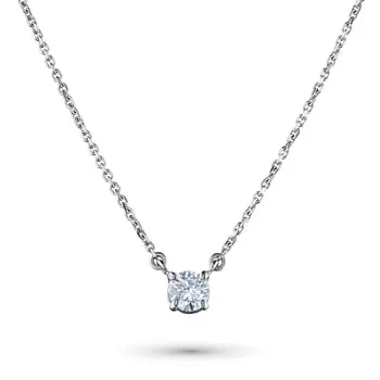 Колье из серебра э0612кл05163100