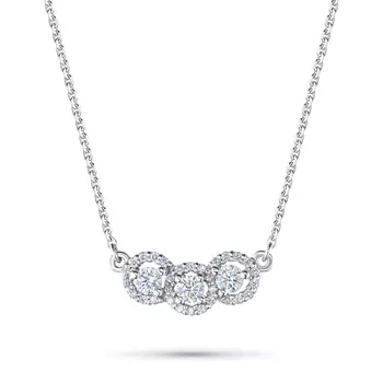 Колье из серебра э0612кл09190270_white