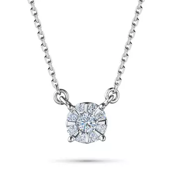 Колье из серебра э0612кл10153800