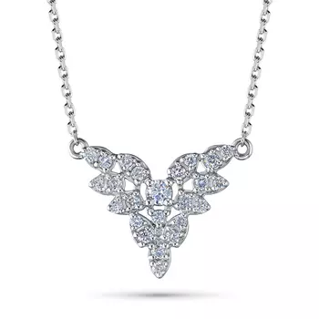 Колье из серебра э0612кл10190270