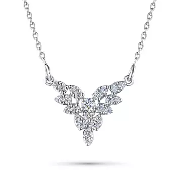 Колье из серебра э0612кл10190270_white