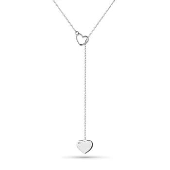 Колье из серебра с бриллиантом э0601кл03210508