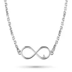 Колье из серебра с бриллиантом э0601кл04202331