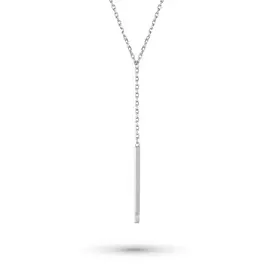 Колье из серебра с бриллиантом э1701кл04203051